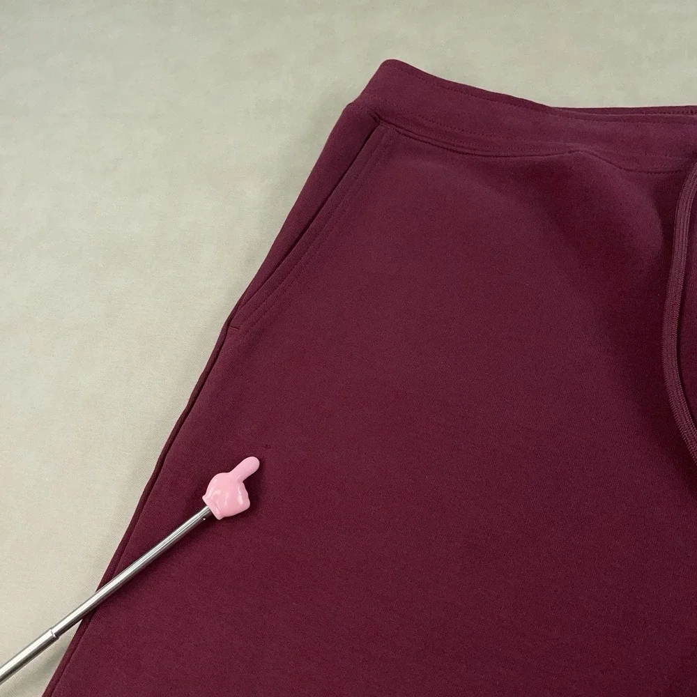 Polo Ralph Lauren Sweat Shorts Mens XL Burgundy Fleece Drawstring Pony Logo